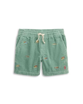 Boys' Polo Prepster Embroidered Corduroy Shorts - Little Kid, Big Kid