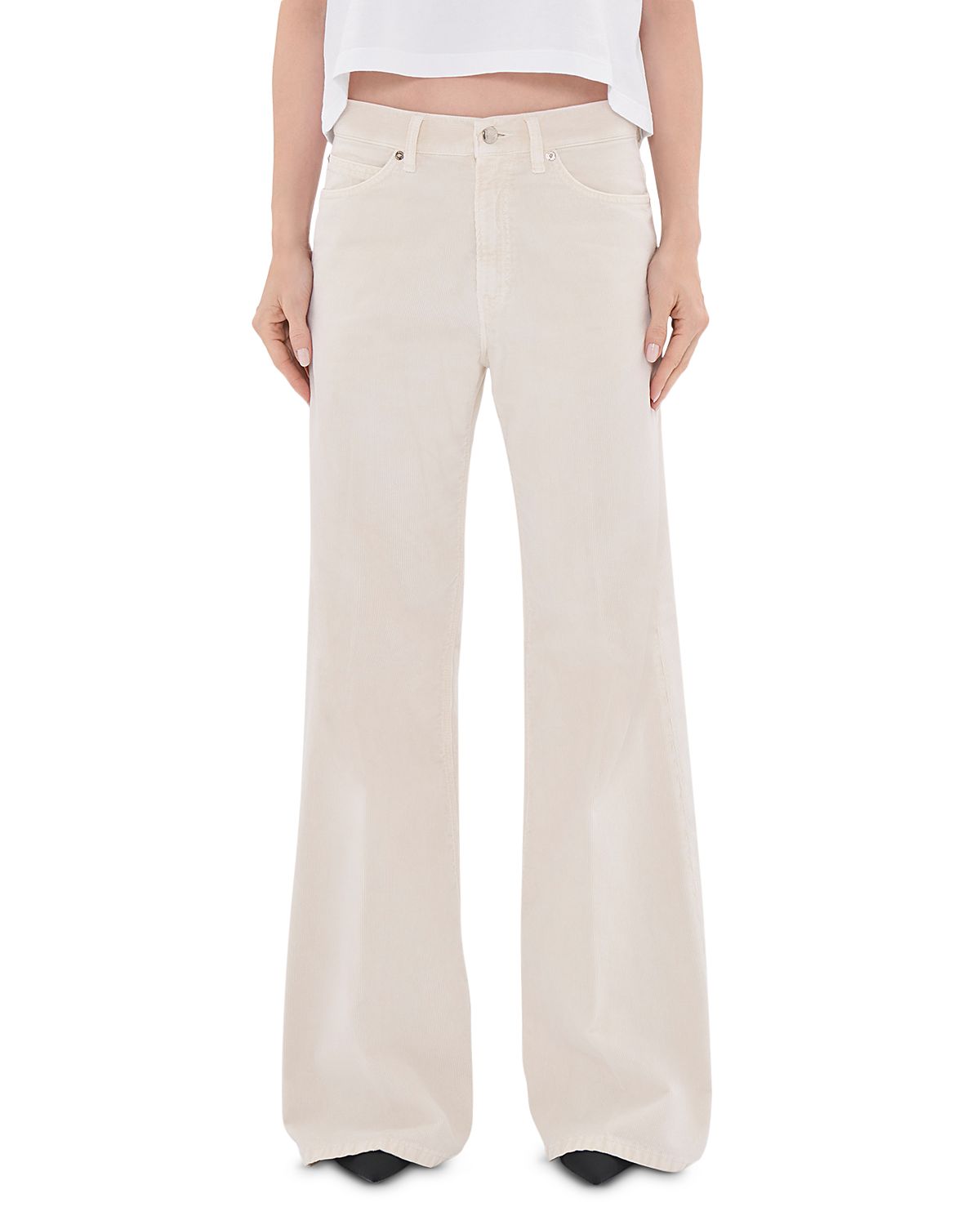 Haikure Clara Velvet Pier Wide Leg Jeans