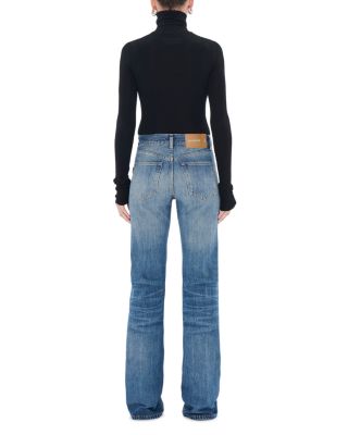 Flora Mid Rise Jeans in Blue Ryder - thumbnail 3