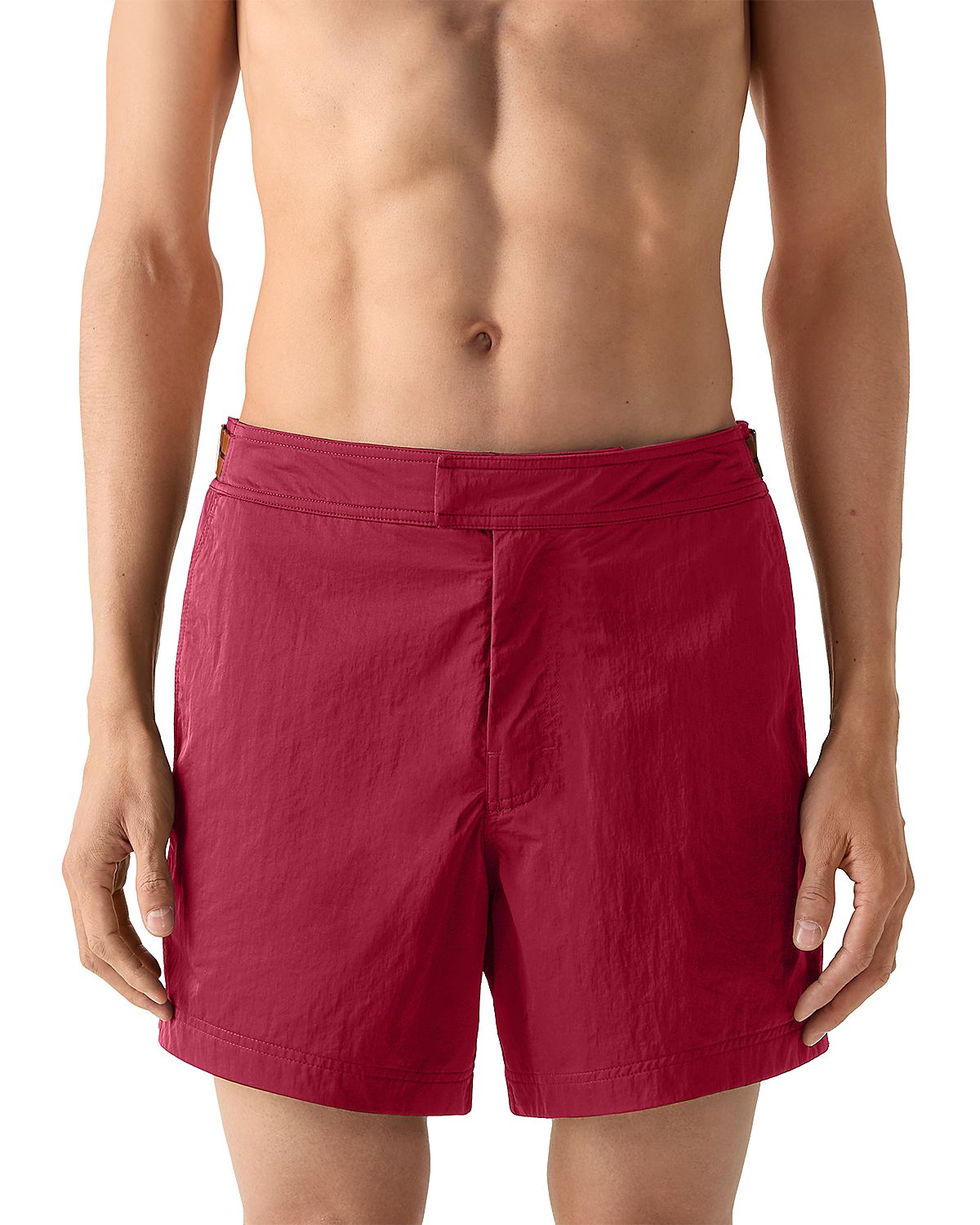 Zegna Road Brand Mark Rio Swim Trunks