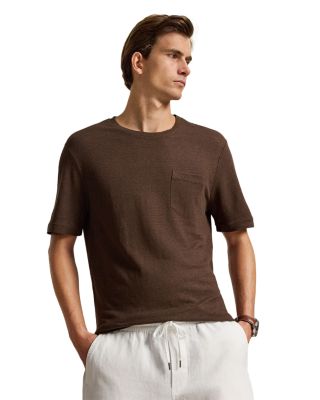 Polo Ralph Lauren Standard Fit Linen Mesh T-Shirt
