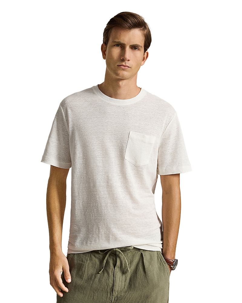 Polo Ralph Lauren Standard Fit Linen Mesh T-Shirt