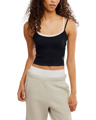All Clear Coastline Layered Look Tank Top