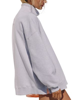 A Cut Above Mock Neck Sweatshirt - thumbnail 9
