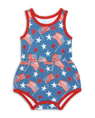 Unisex Sam Varsity Romper - Baby
