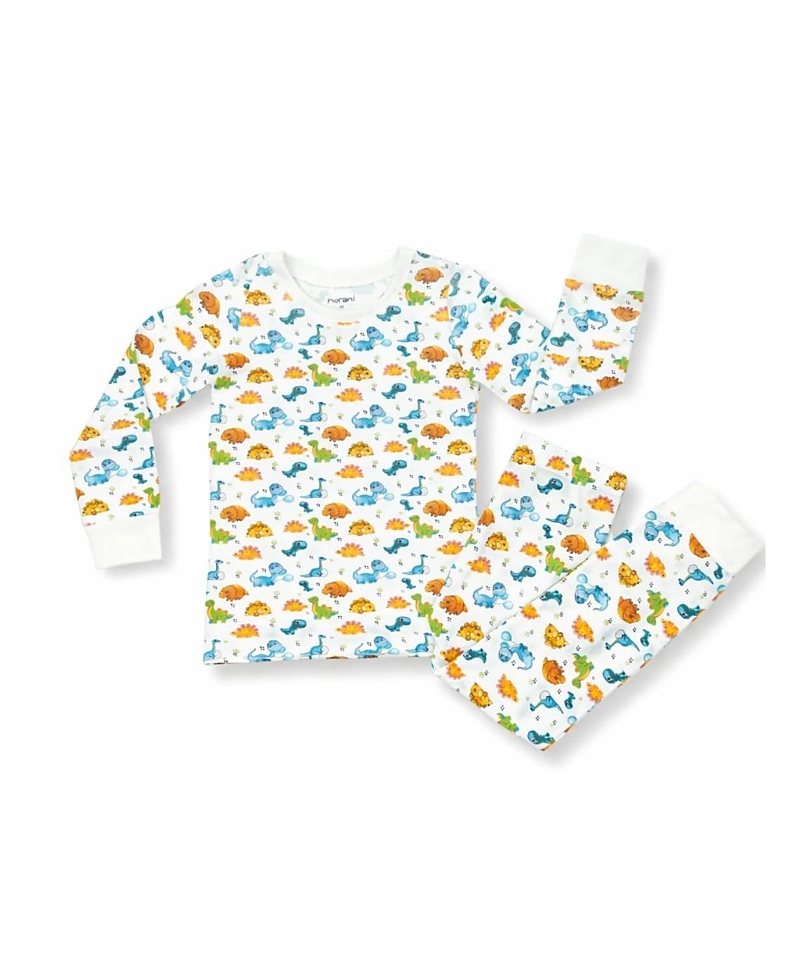 Norani Boys' Kids Organic Two-Piece Pajama Set -Baby, Little Kid, Big Kid