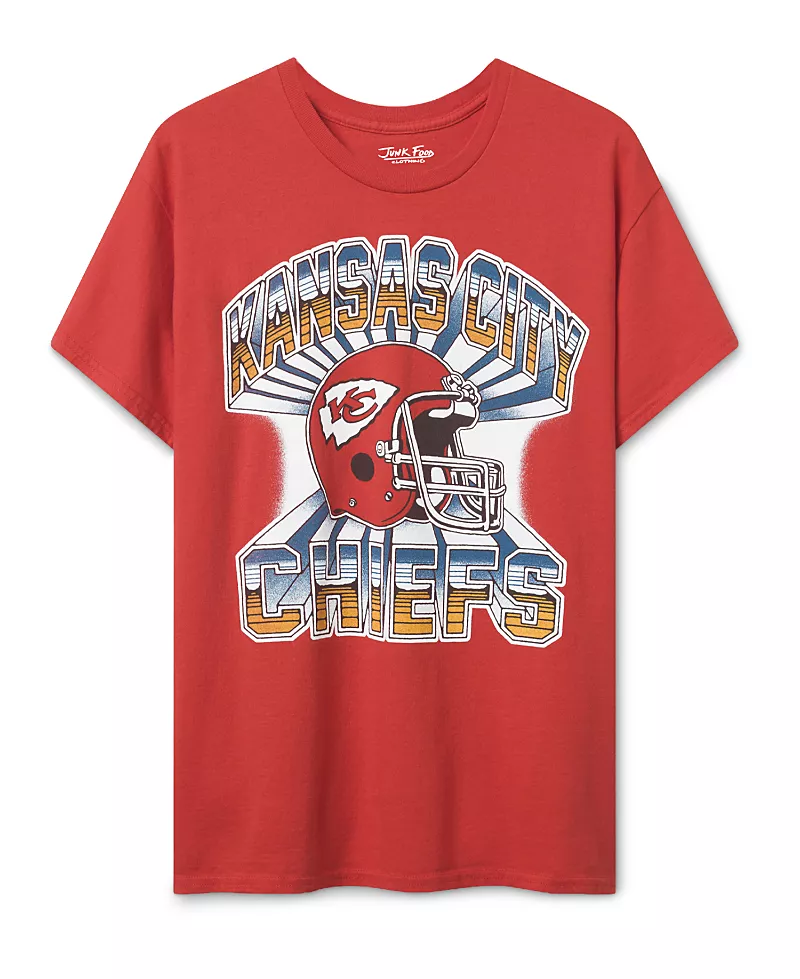 Junk Food Clothing Unisex Kansas City Chiefs Heroic Tee