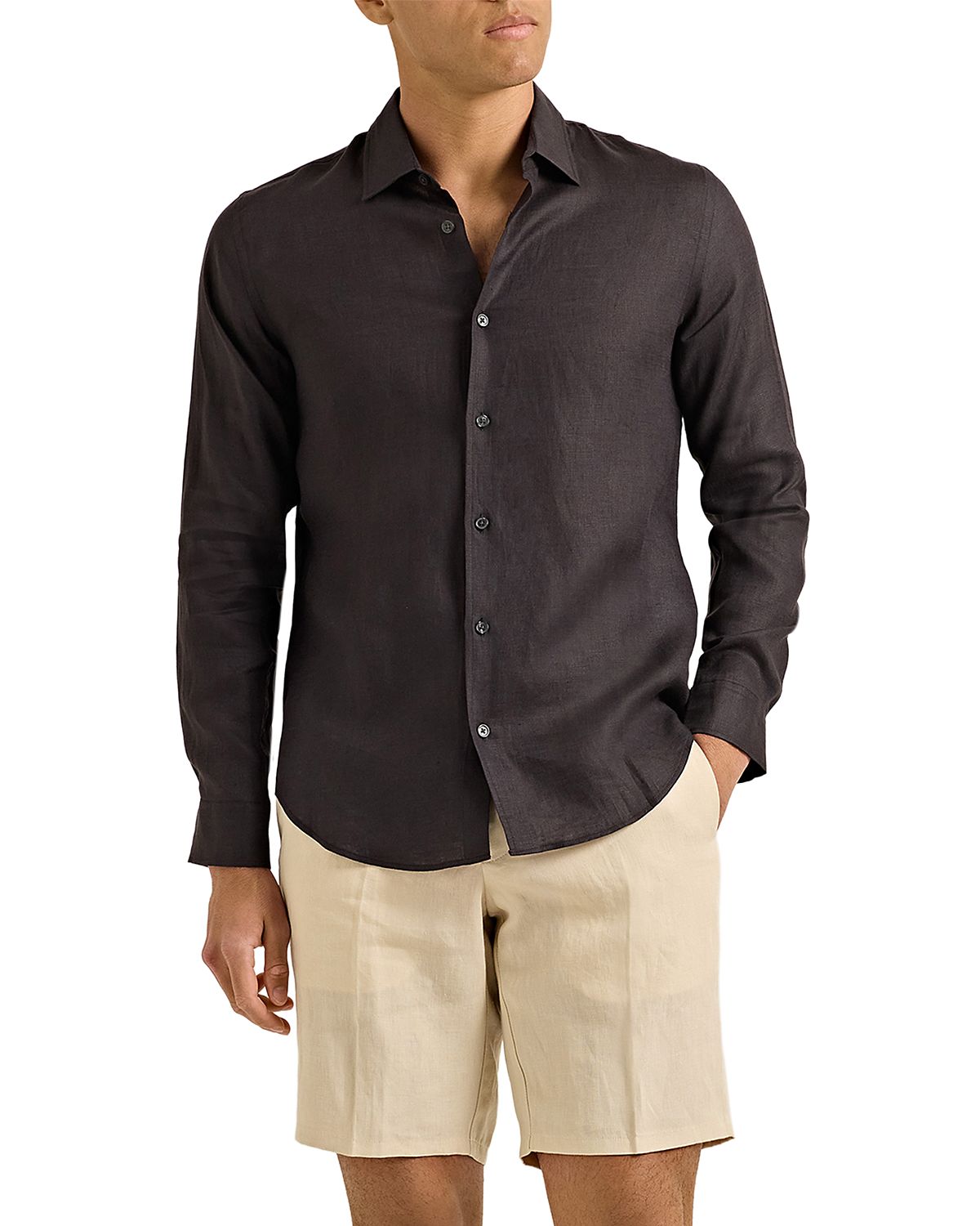 Orlebar Brown Norwich Italian 9 Linen Shorts