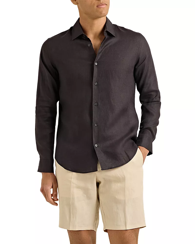 Orlebar Brown Norwich Italian 9 Linen Shorts
