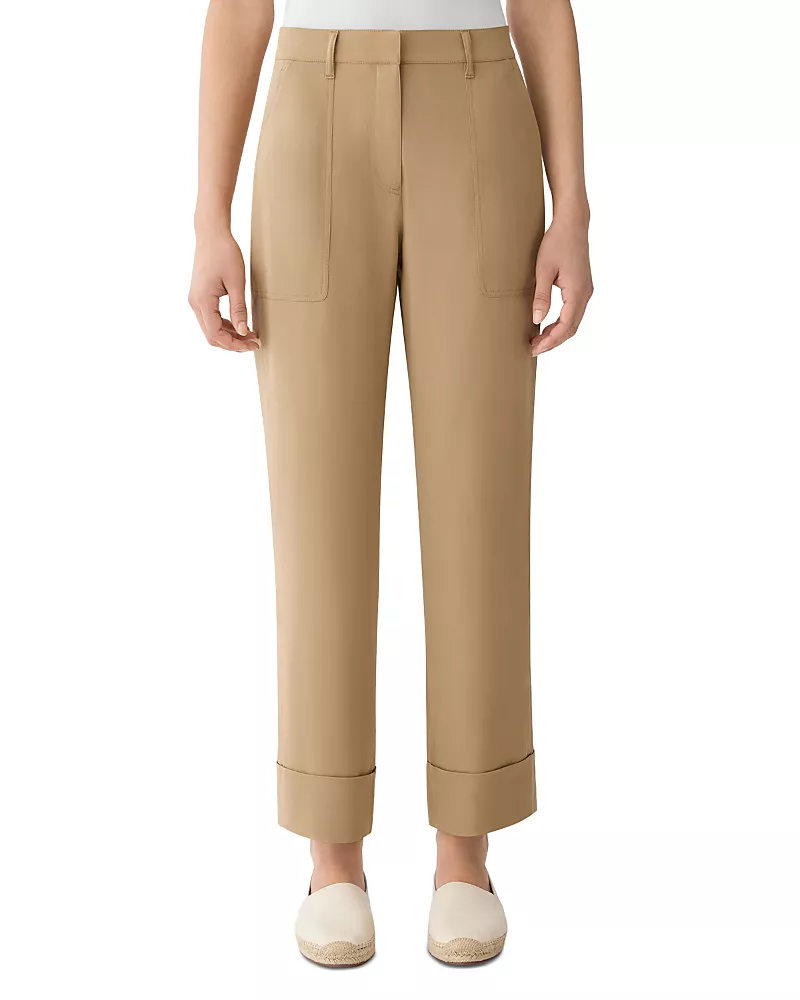 Lafayette 148 New York Highline Straight Ankle Pants