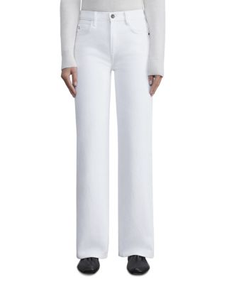 Wyckoff High Rise Wide Leg Jeans in White