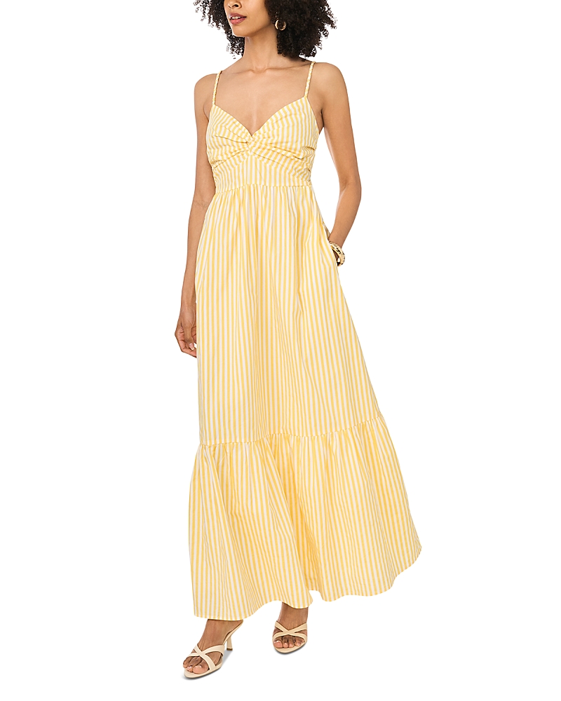 1.state Twist Front Maxi Dress