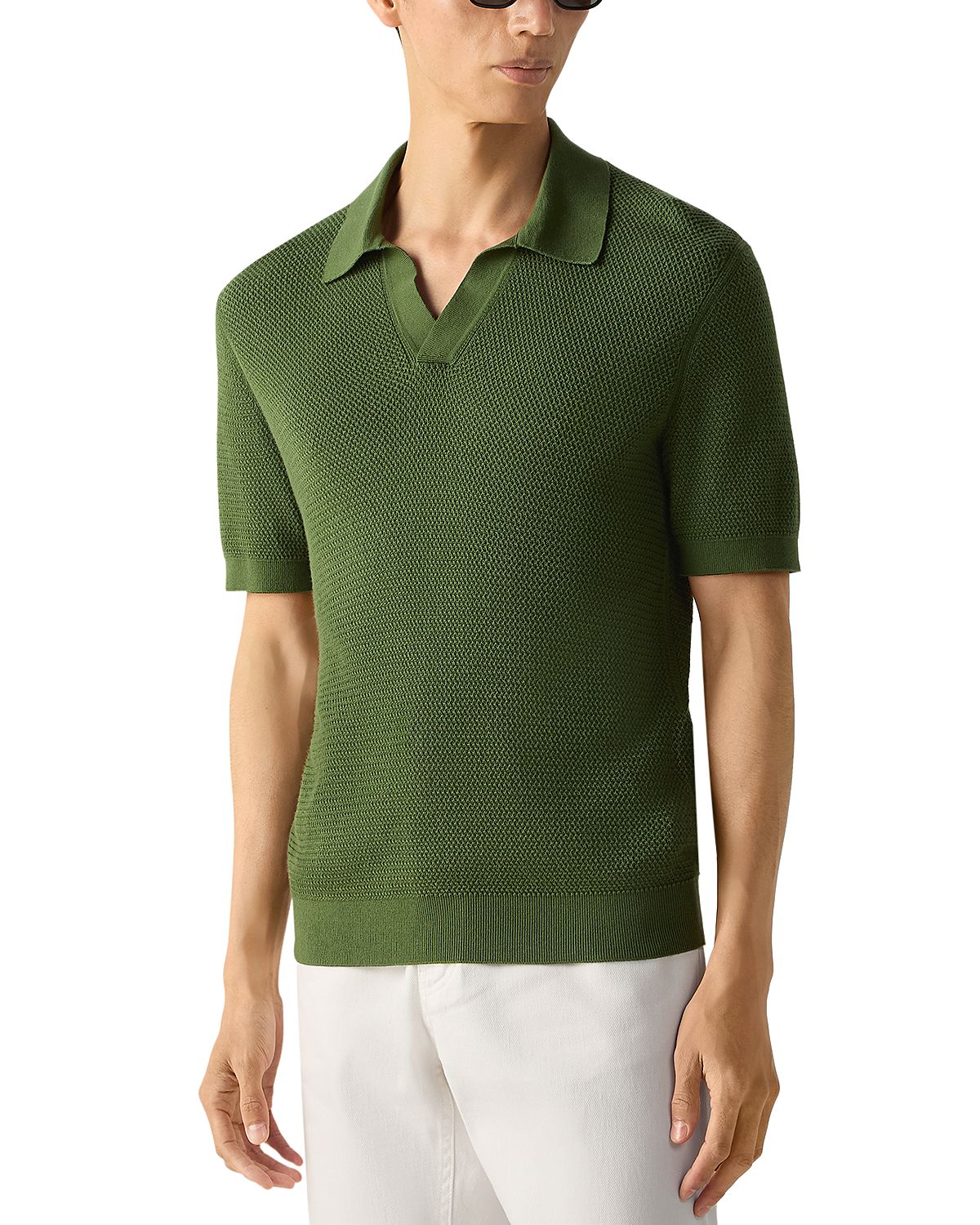 Zegna Premium Cotton Polo Shirt