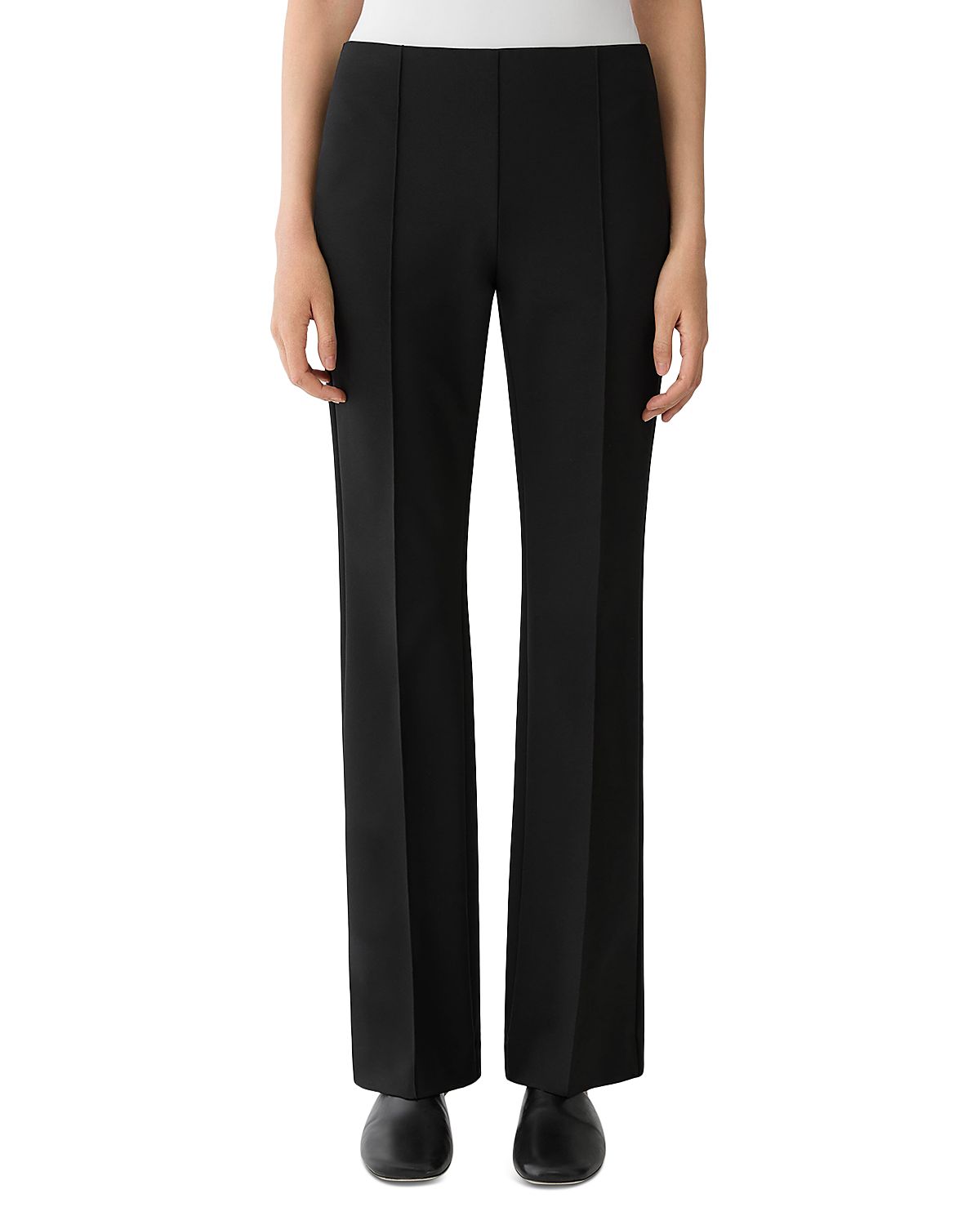 Lafayette 148 New York Acclaimed Stretch Gramercy Flared Slim Pants