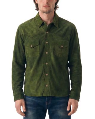 Suede Western Shirt