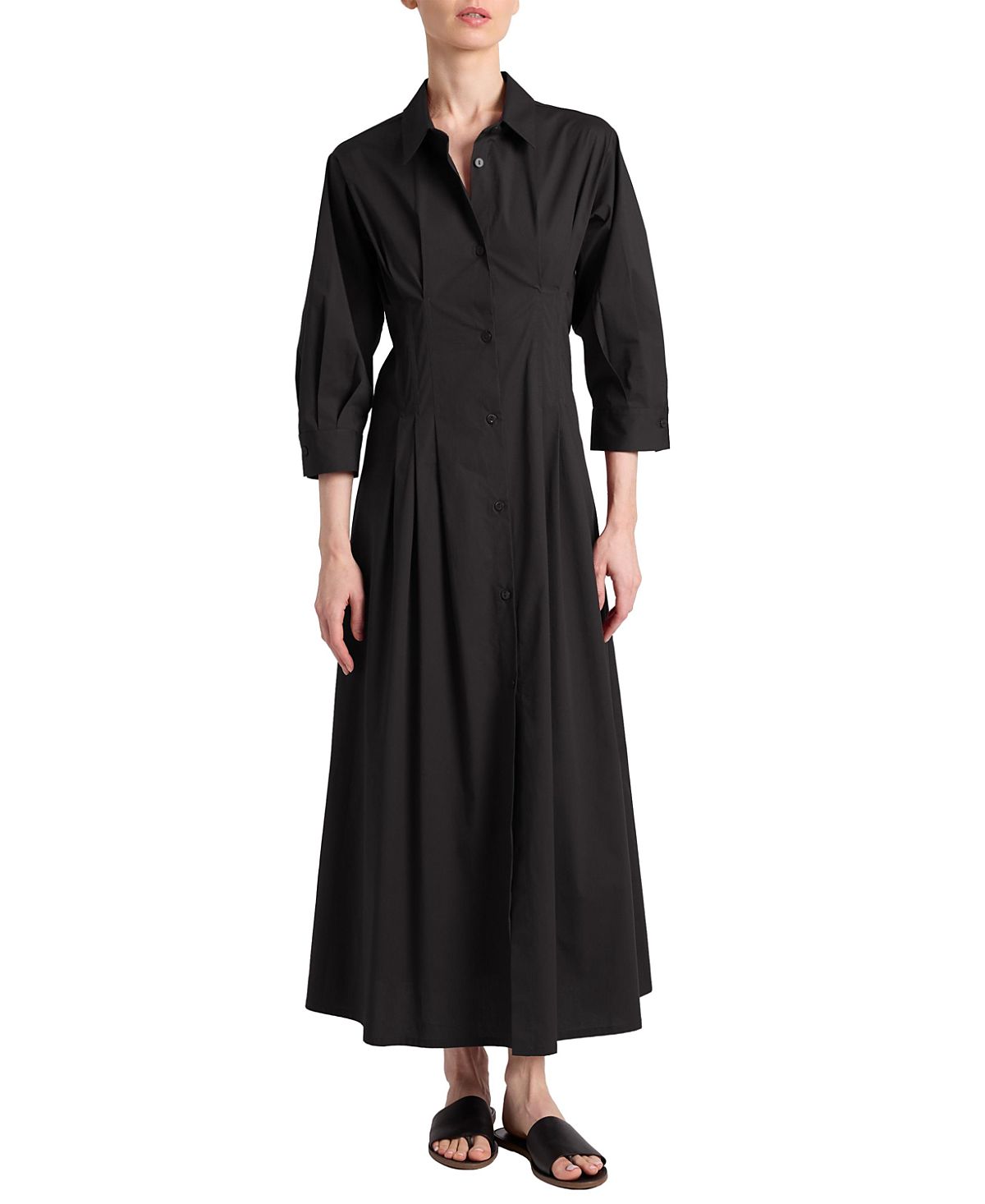 Santorelli Miley Midi Shirt Dress