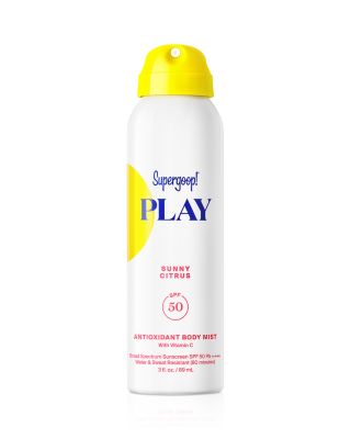 Supergoop! Play Antioxidant Body Mist Spf 50 with Vitamin C 3 oz.