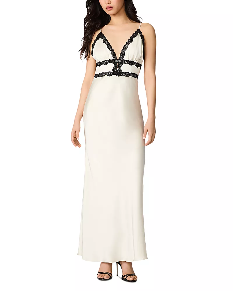 Steve Madden Allessia Satin Maxi Dress