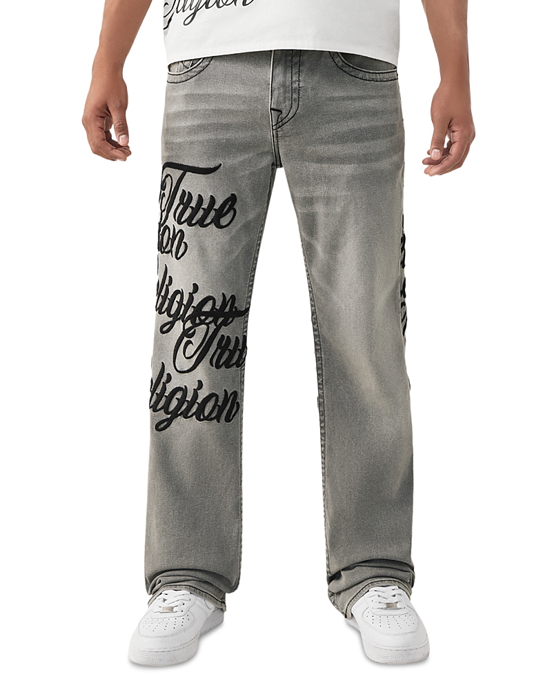 True Religion Billy Embroidered Logo Jeans