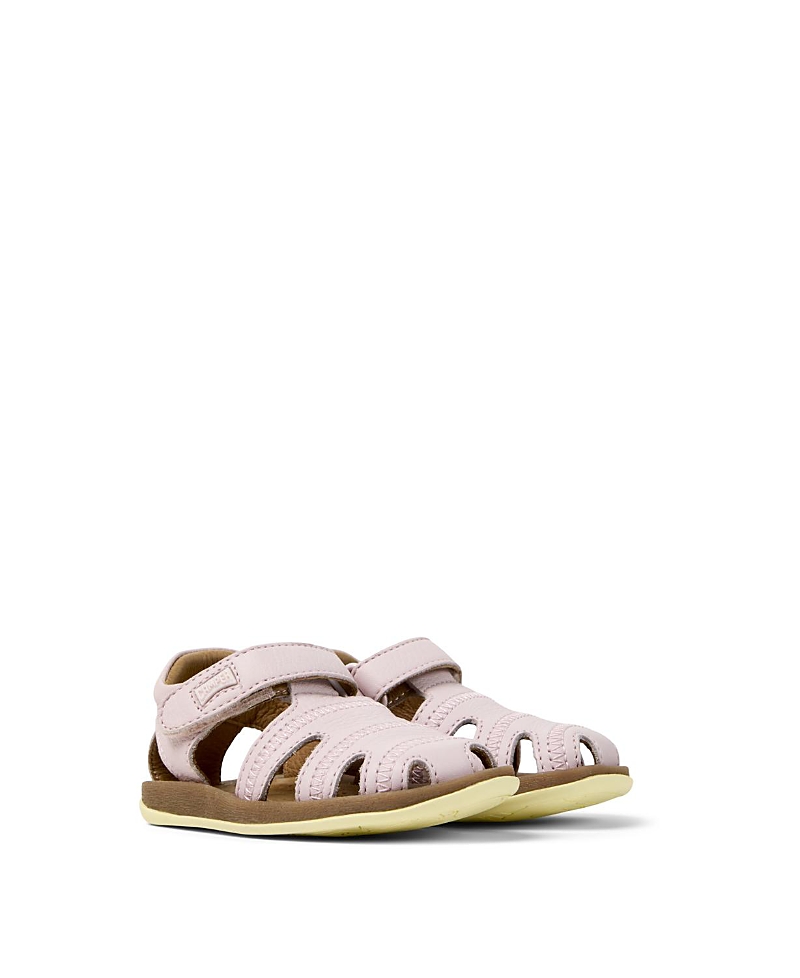Camper Girls' First Walker Bicho Leather Sandals - Toddler