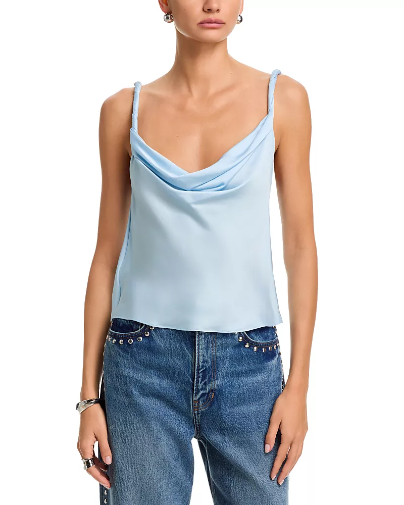 Alice and Olivia Monique Twisted Strap Camisole