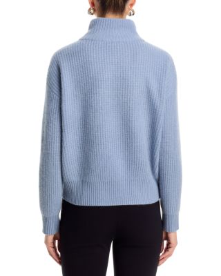 100% Cashmere Mock Neck Sweater - Exclusive - thumbnail 7