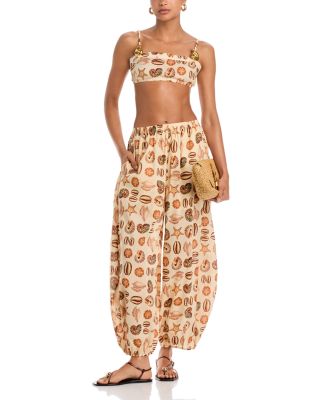 Marine Shells Sand Ballon Top & Pants