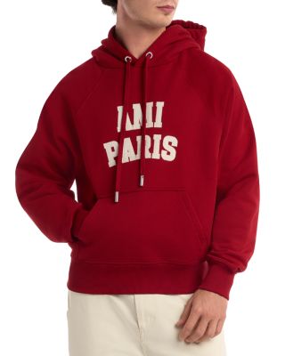 Embroidered Logo Cotton Hoodie