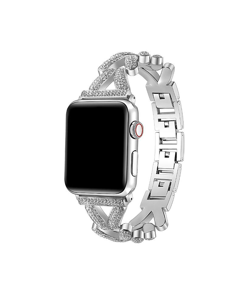Posh Tech Valentina Metal Rhinestone Band for Apple Watch