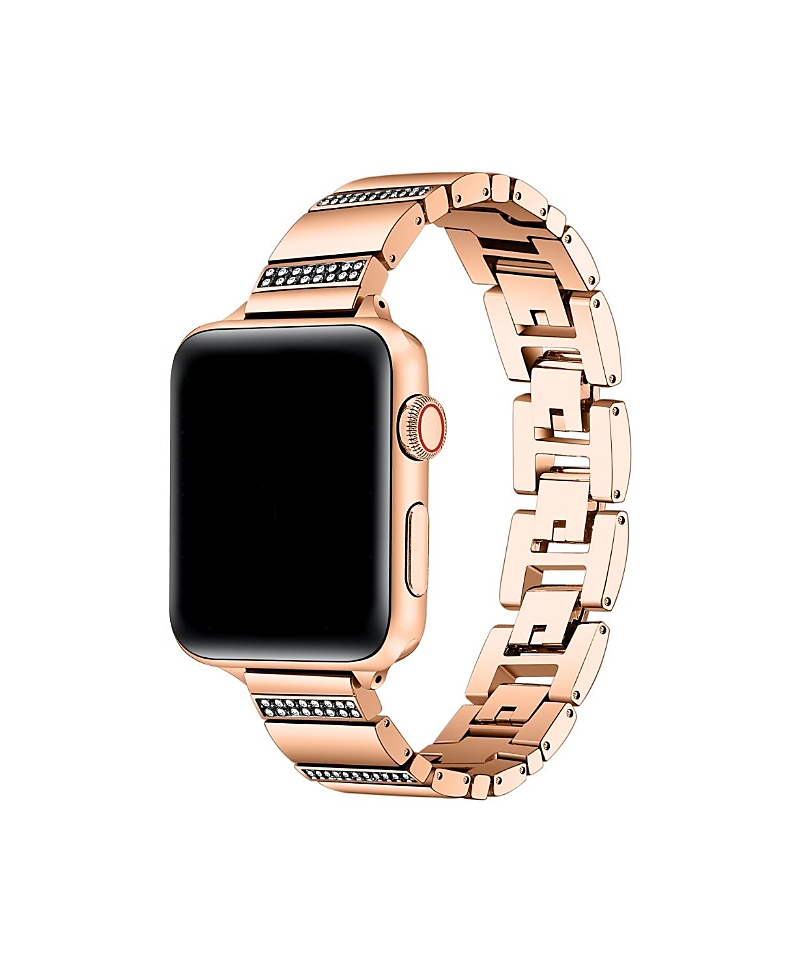 Posh Tech Soleil Rhinestone + Stainless Steel Band For Apple Watch