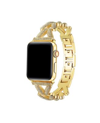 Posh Tech Valentina Metal Rhinestone Band for Apple Watch