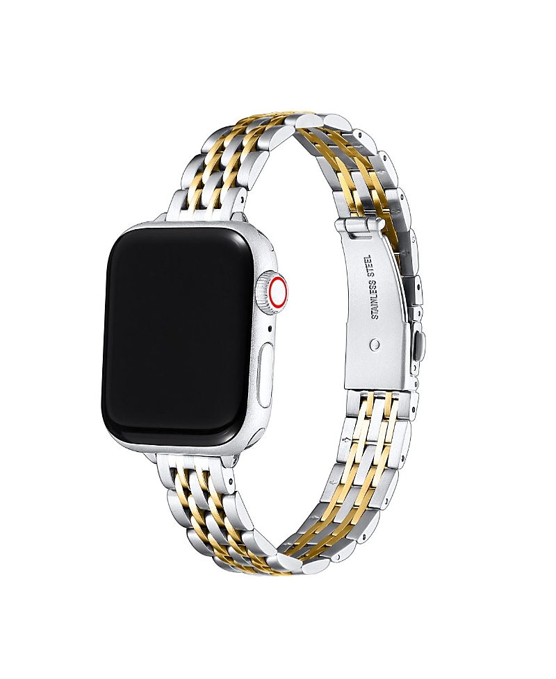 Posh Tech Rainey Skinny Stainless Steel Band For Apple Watch In Multi