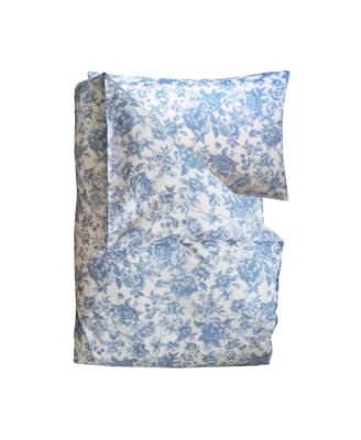 Coco & Wolf Liberty Fabric Regency Trail China Blue Duvet Set