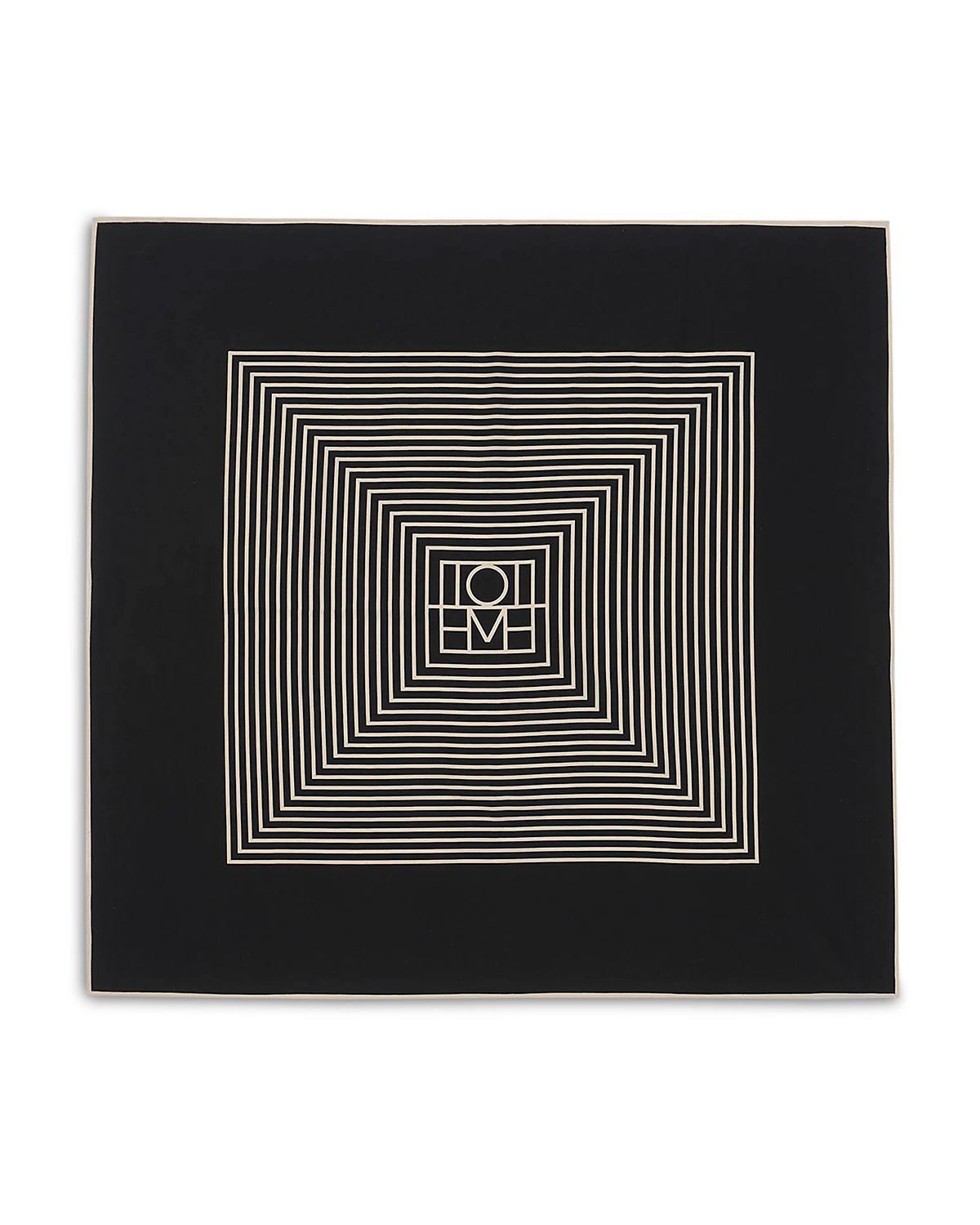 Toteme Monogram Silk Scarf