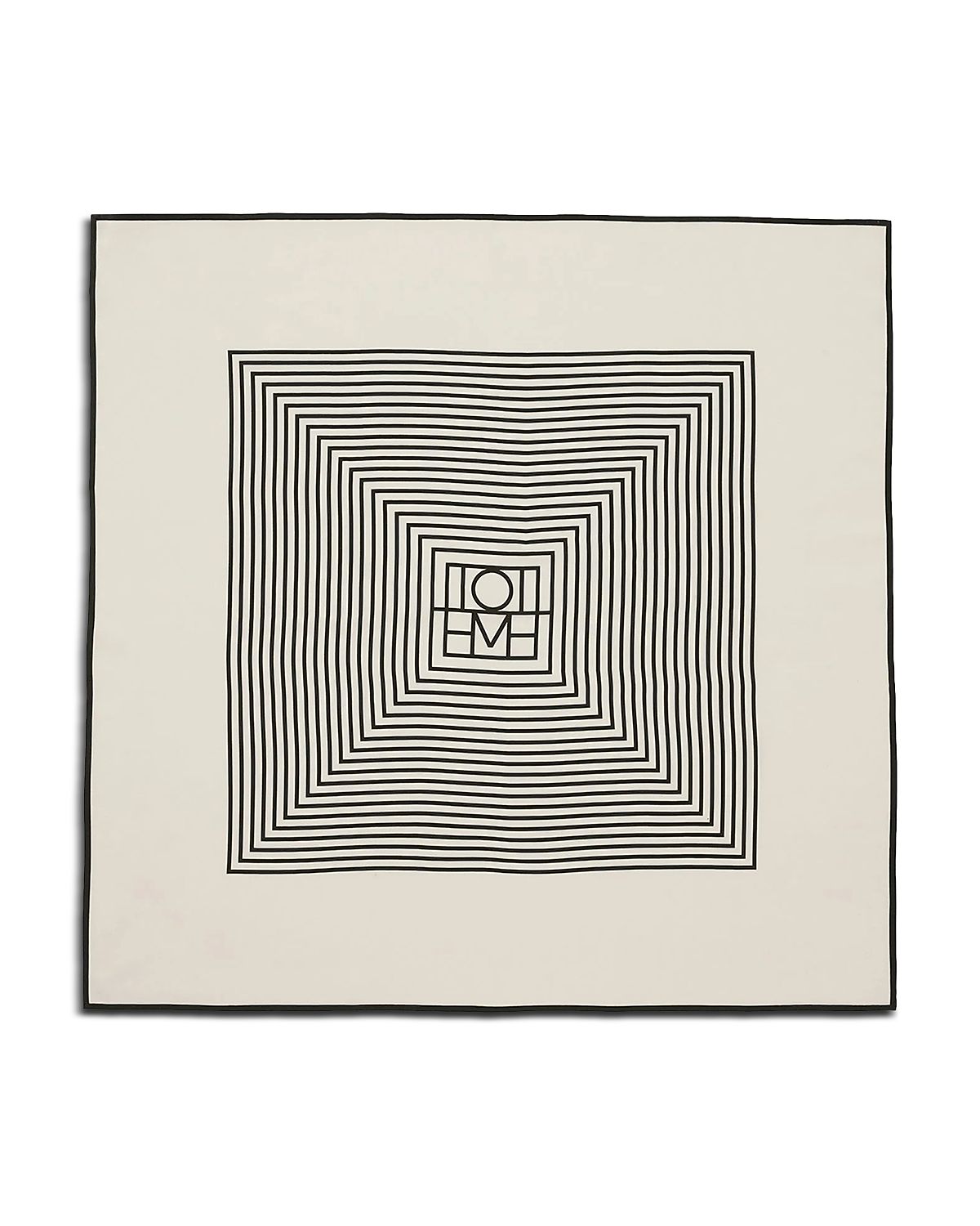 Toteme Monogram Silk Scarf