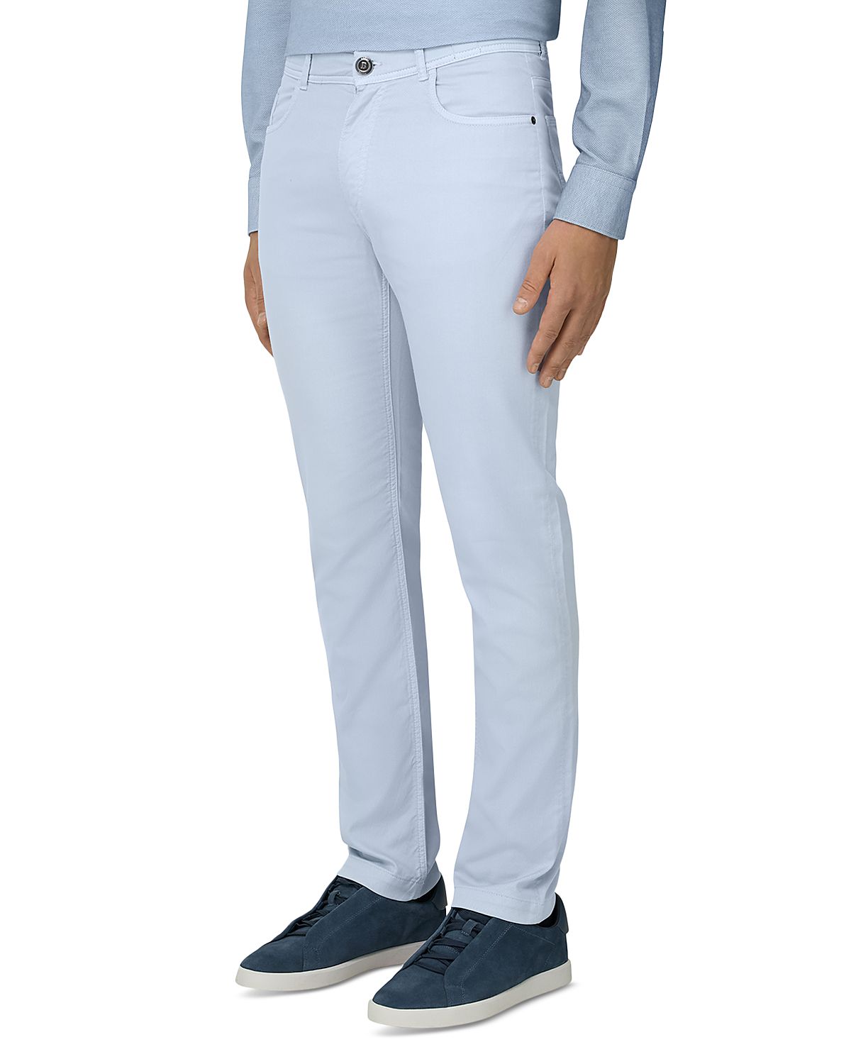 Boggi Milano Regular Fit Stretch Cotton Jeans