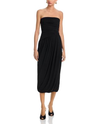 Rosine Strapless Midi Dress