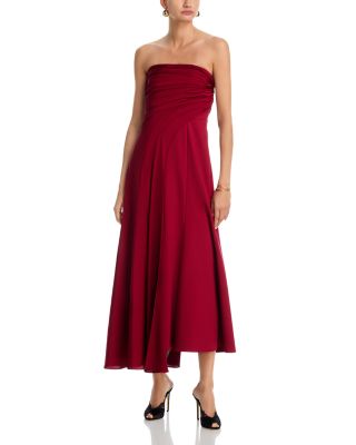 Clarisse Strapless Midi Dress