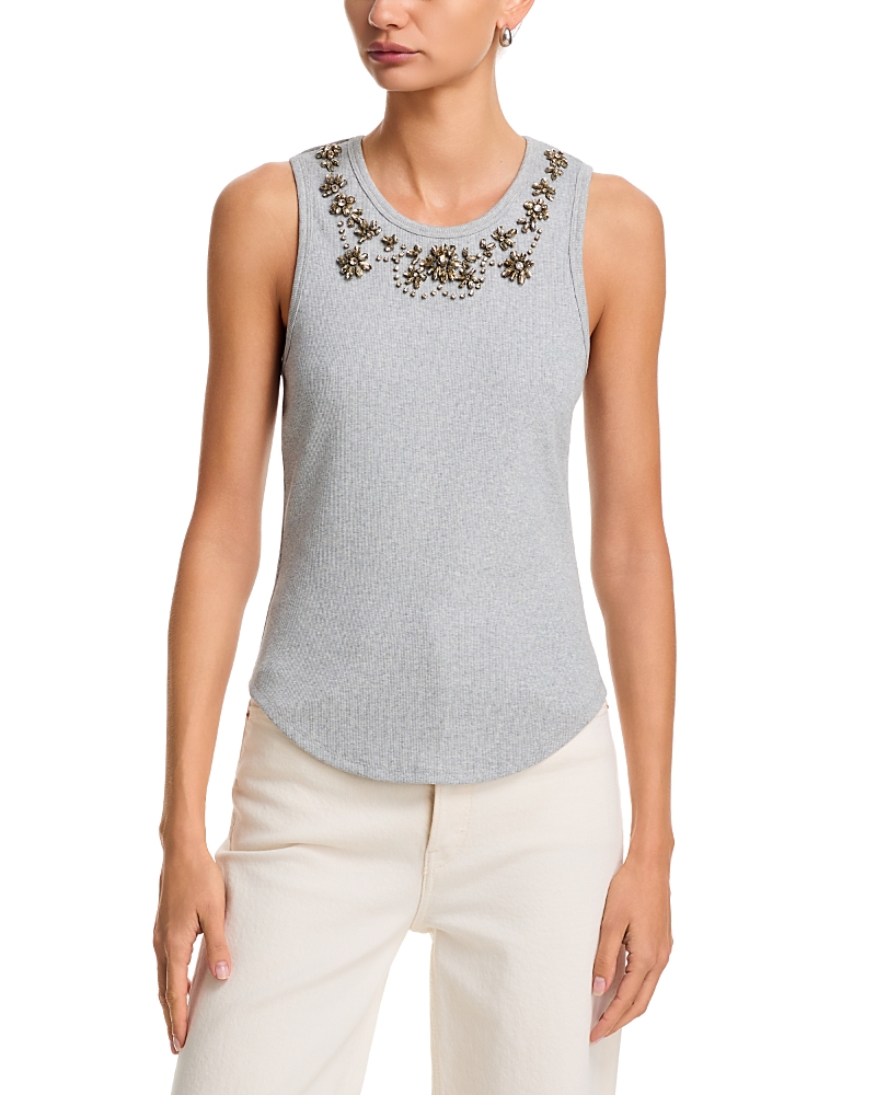 Cinq a Sept Crystal Lattice Lizzie Tank