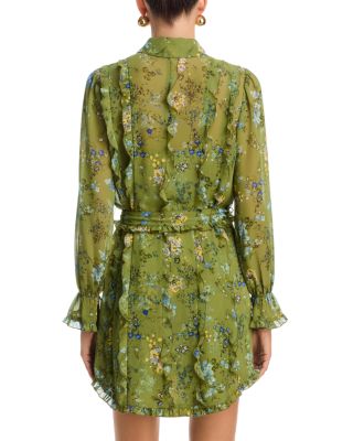 Estelle Windswept Floral Dress - thumbnail 4