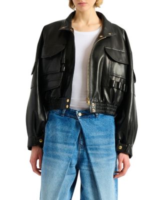 Lambskin Bomber Jacket