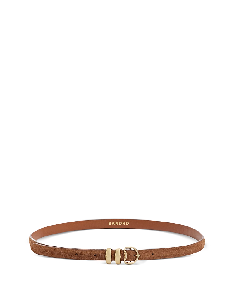 Sandro Women's Flo Suede Belt