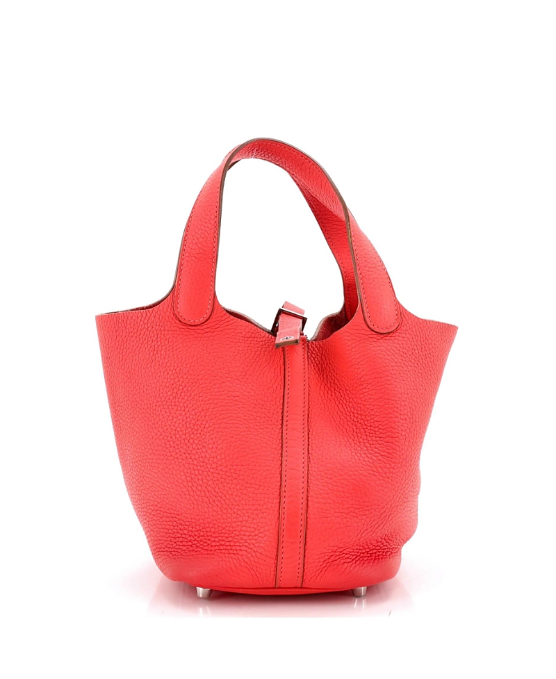 Pre-Owned HERMES Pm Picotin Bag Clemence