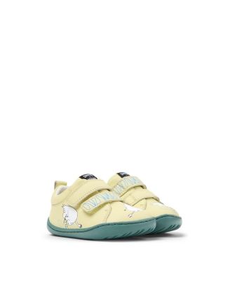 Unisex First Walker Peu Cami Mismatched Leather Sneakers By Moomin - Toddler