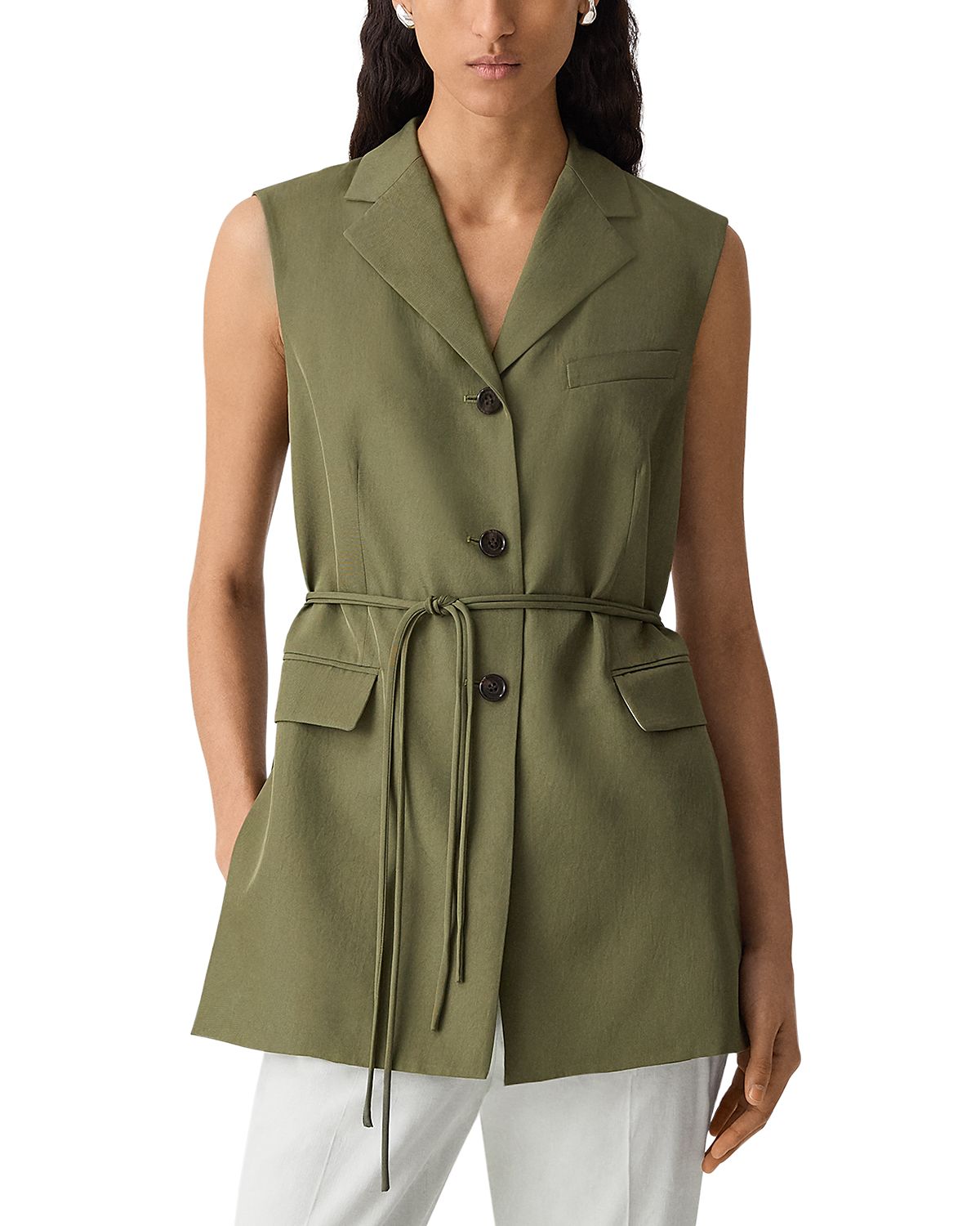 Theory Three Button Vest
