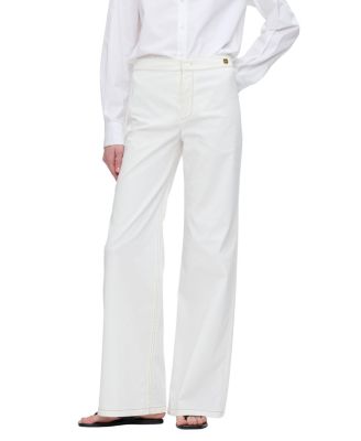 Jane Cotton Stretch Flare Trouser