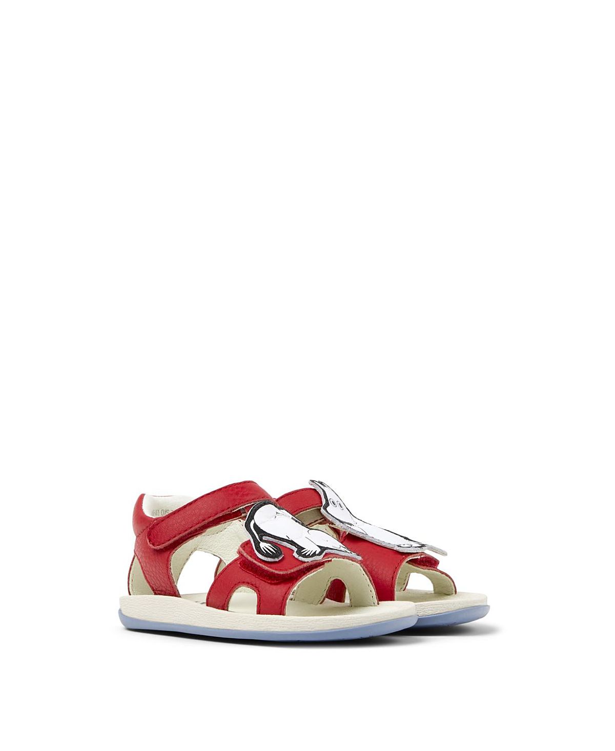 Camper Unisex First Walker Bicho by Moomin Mismatched Leather Sandals - Toddler