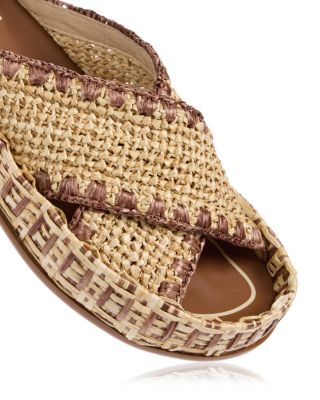 Fendi Women's Espadrille Slide Sandals | Bloomingdale's Shoes