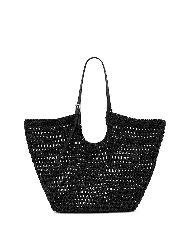 Allsaints Ara Large East/West Cotton Knit Tote