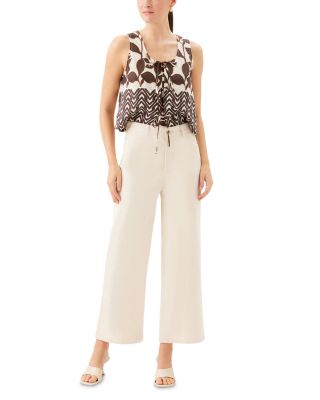Marian High Rise Wide Leg Jeans in Natural